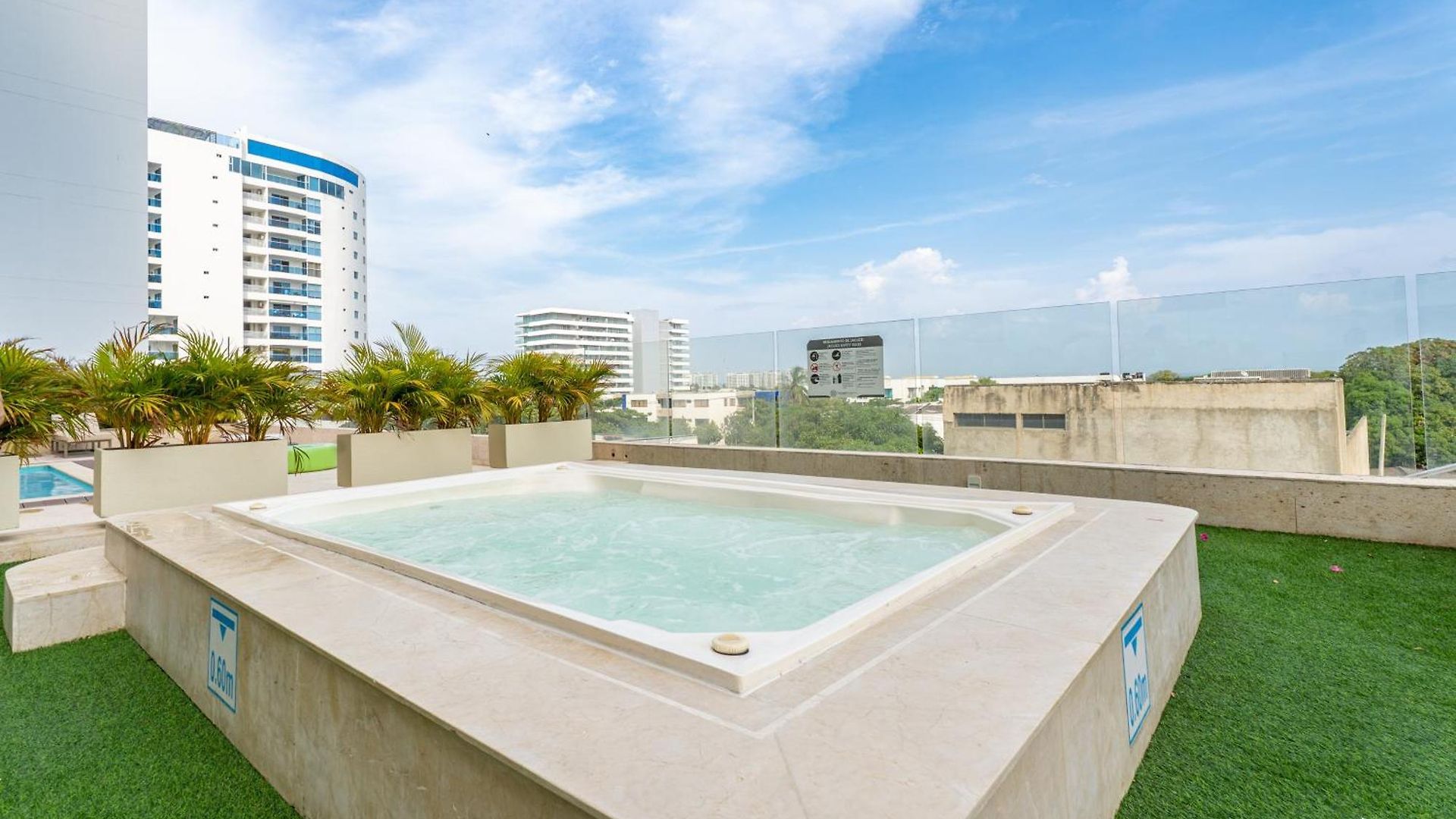Apartamento - Piscina - Jacuzzi - Cerca Aeropuerto Cartagena Beach Apartamento