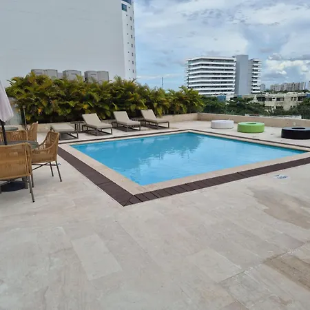 Apartamento - Piscina - Jacuzzi - Cerca Aeropuerto Cartagena Beach Apartamento *