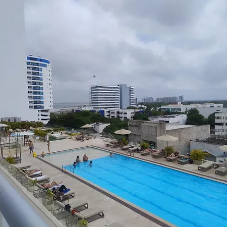 Apartamento Apartamento - Piscina - Jacuzzi - Cerca Aeropuerto Cartagena Beach