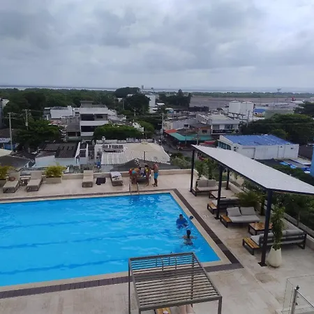 Apartamento Apartamento - Piscina - Jacuzzi - Cerca Aeropuerto Cartagena Beach