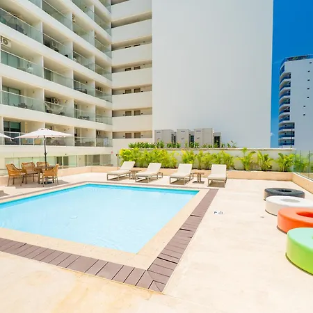 Apartamento - Piscina - Jacuzzi - Cerca Aeropuerto Cartagena Beach * Cartagena